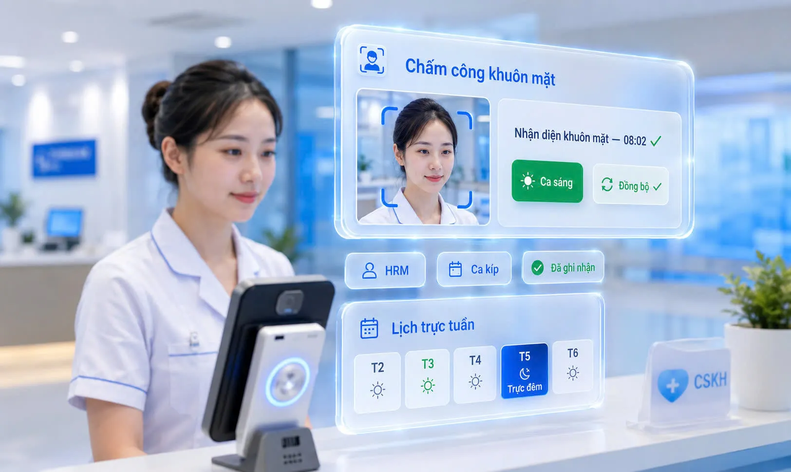 Phần mềm quản lý nhân sự & chấm công (HRM)