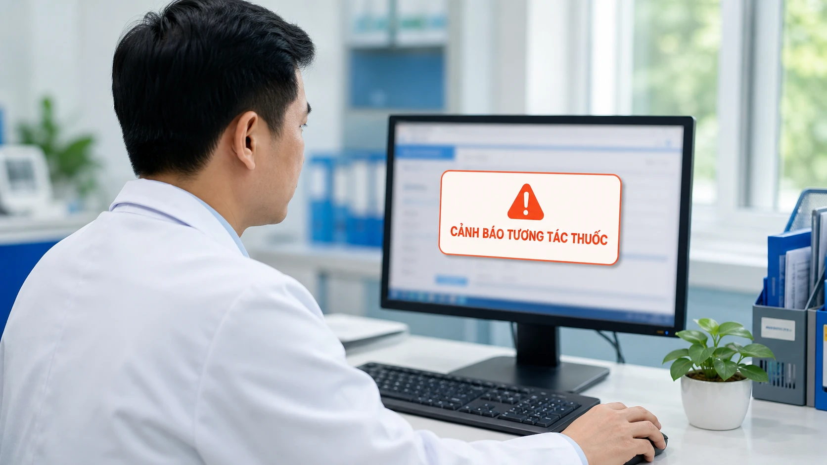 AI cảnh báo tương tác thuốc trong bệnh án điện tử