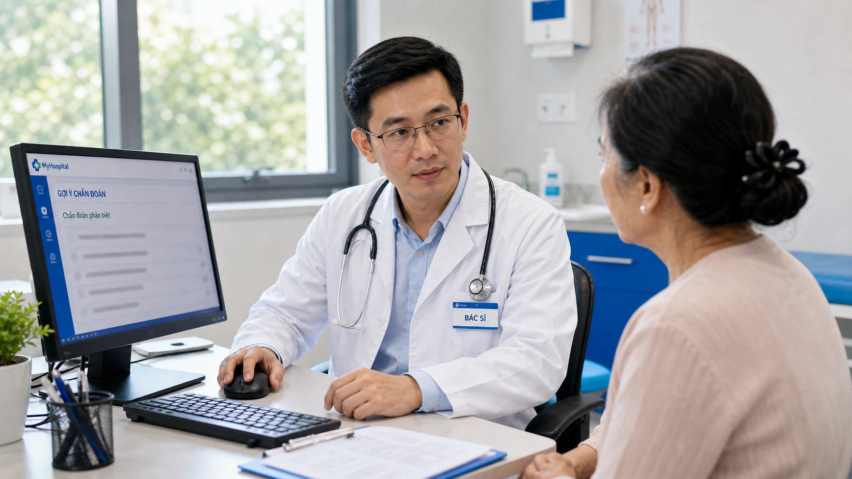 AI Gợi Ý Chẩn Đoán Từ Triệu Chứng: Cơ Chế 5 Bước Trong EMR