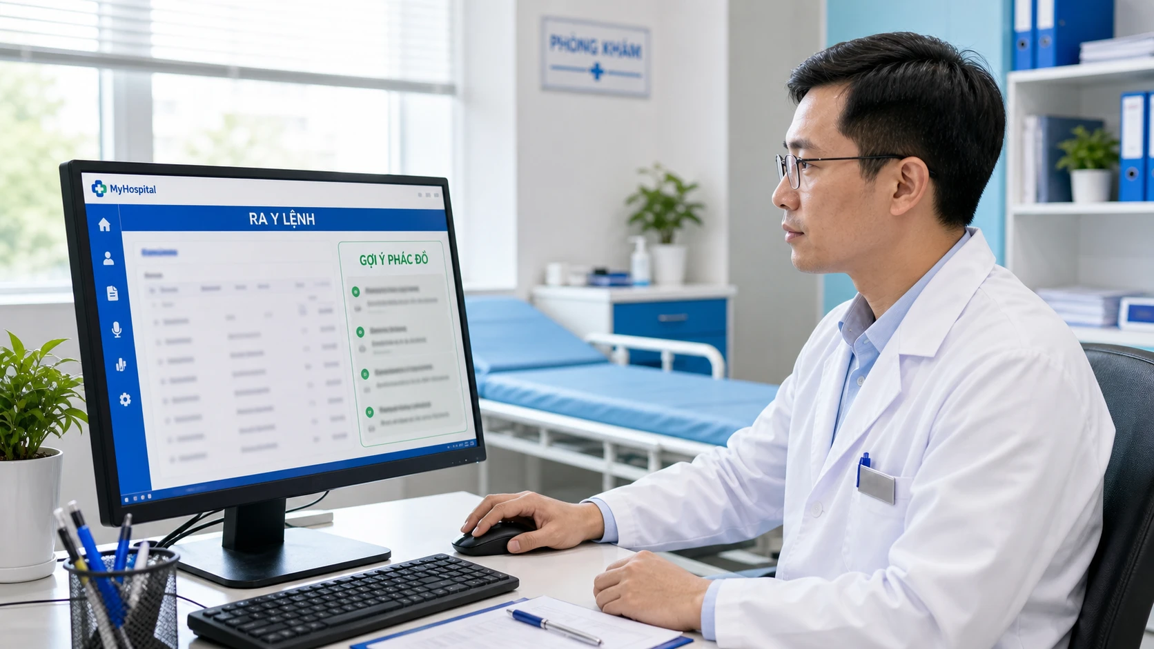 AI Gợi Ý Phác Đồ Điều Trị: Cơ Chế Ra Y Lệnh Chuẩn Trong EMR