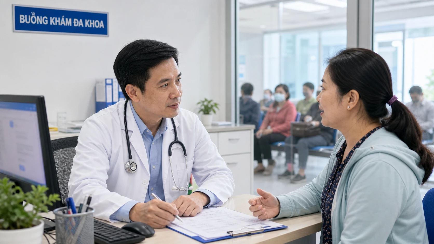 AI Hỗ Trợ Chẩn Đoán Khám Đa Khoa: Gợi Ý Phân Biệt Tại Buồng Khám
