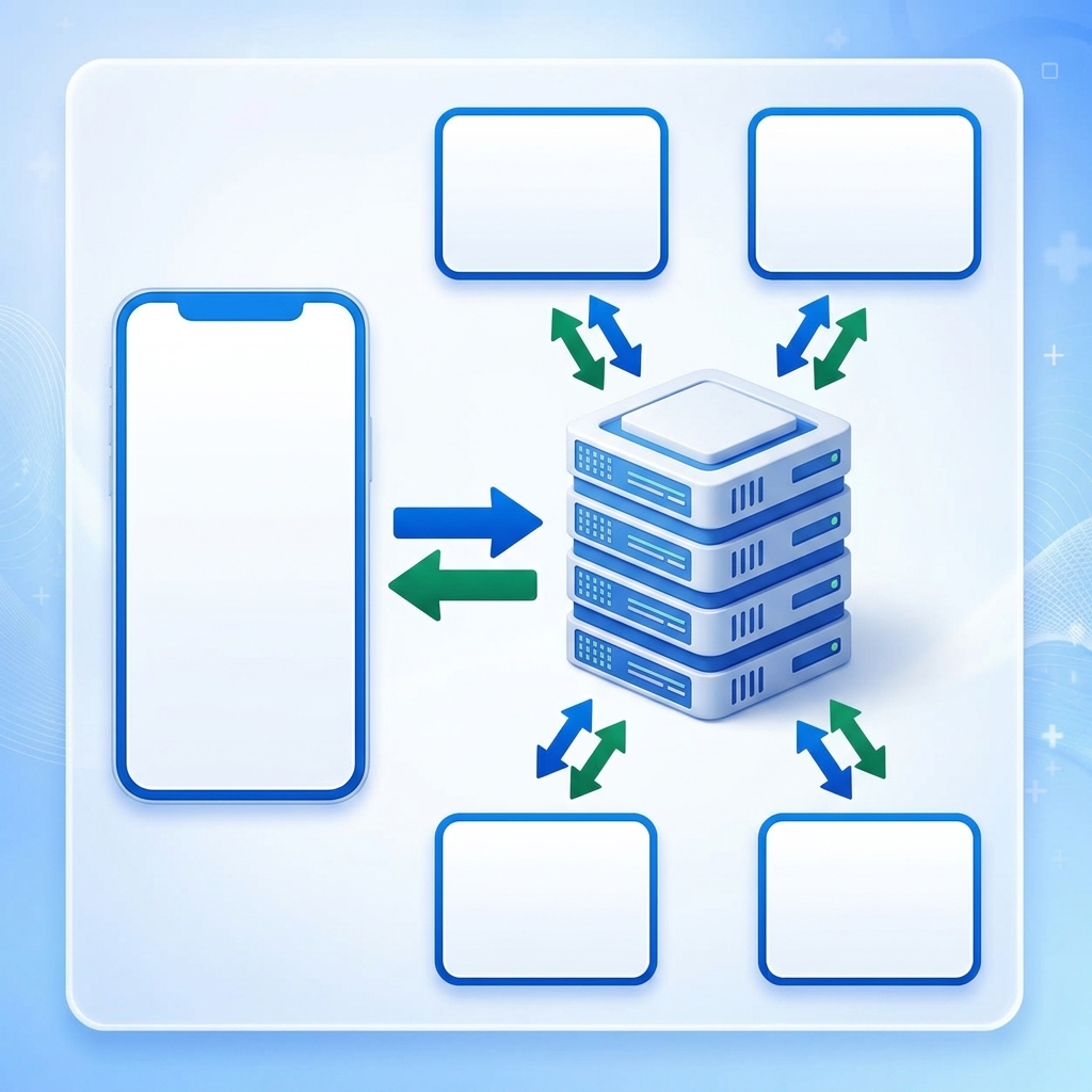 Sơ đồ app đặt lịch khám đồng bộ với HIS