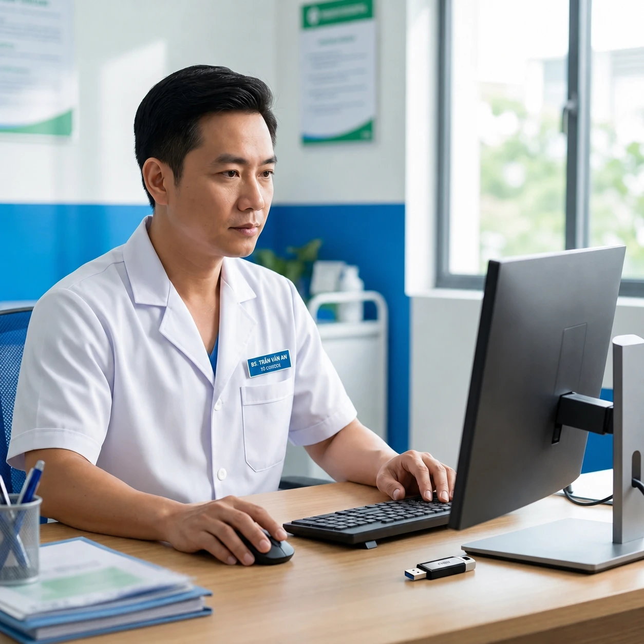 Bác sĩ ký số bệnh án điện tử thay ký tay