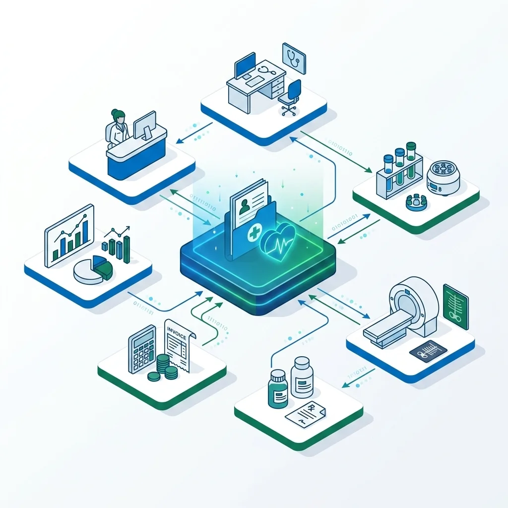 Các Phân Hệ Phần Mềm Quản Lý Bệnh Viện: Bản Đồ 7 Module & Checklist