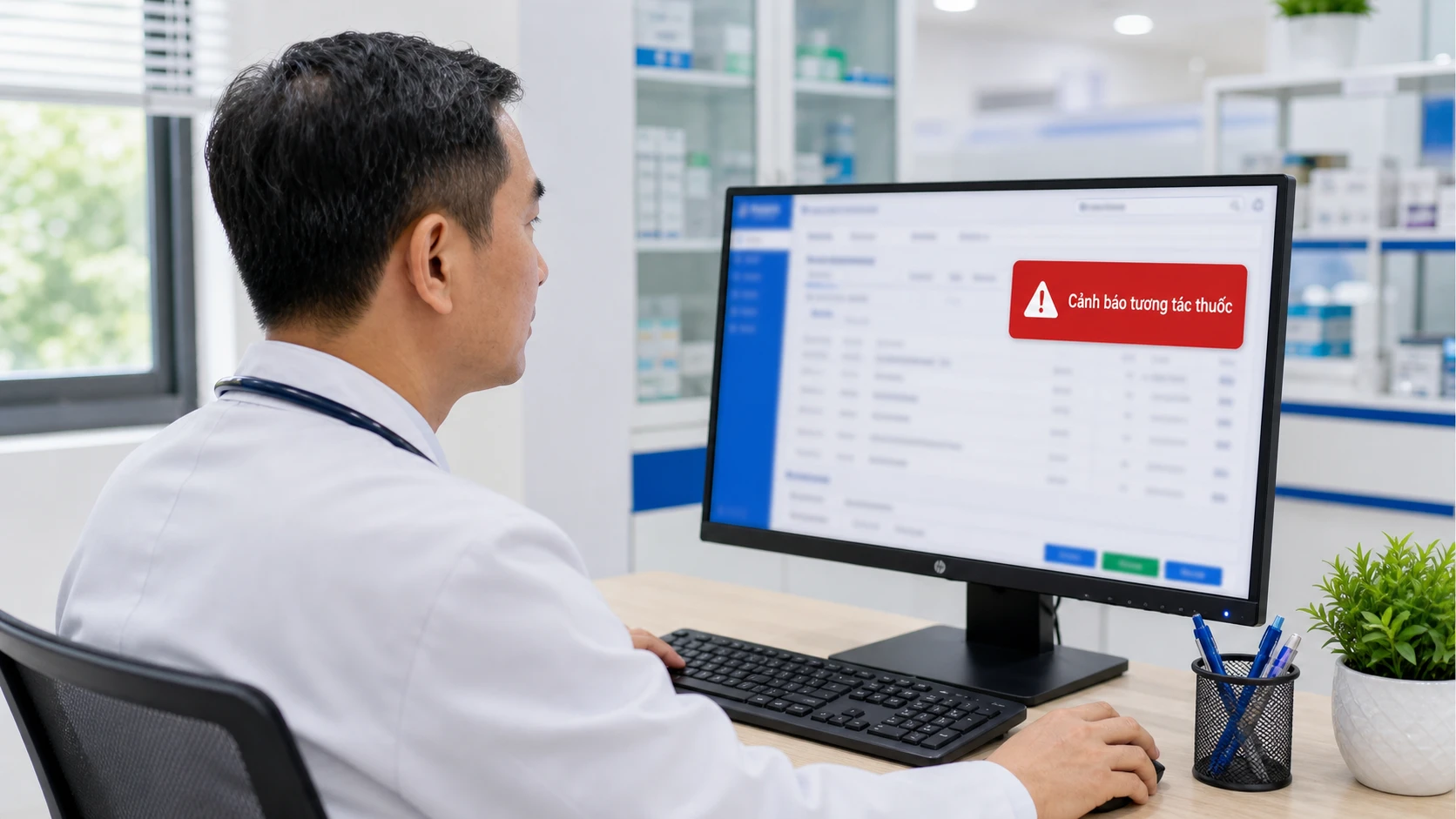 Cảnh Báo Tương Tác Thuốc Khi Kê Đơn: Phần Mềm Phát Hiện Xung Đột Thuốc Trước Khi Bác Sĩ Lưu Đơn