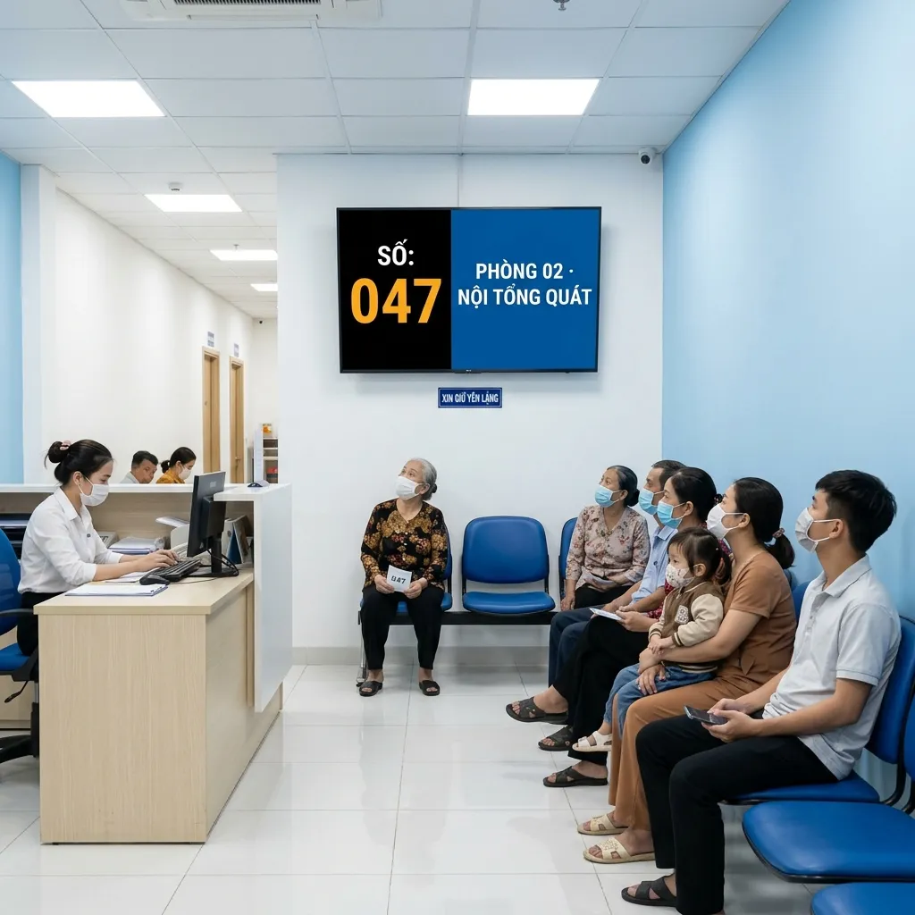 Checklist 10 điểm trước khi mua màn hình gọi số và bảng điện tử hiển thị thứ tự khám cho phòng khám