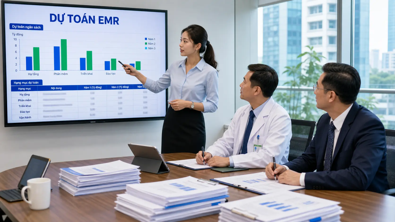 Chi Phí Triển Khai Bệnh Án Điện Tử: Bóc Tách TCO Và Dự Toán Ngân Sách