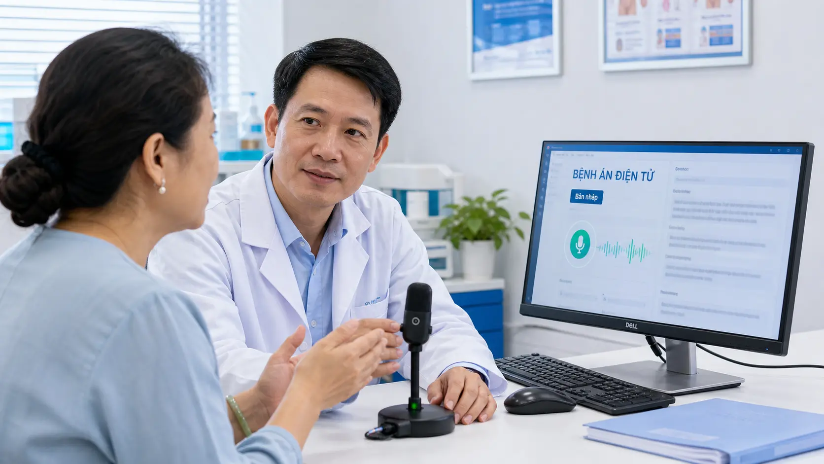 Chuyển hội thoại hỏi bệnh thành bệnh án: AI tách lời thế nào?