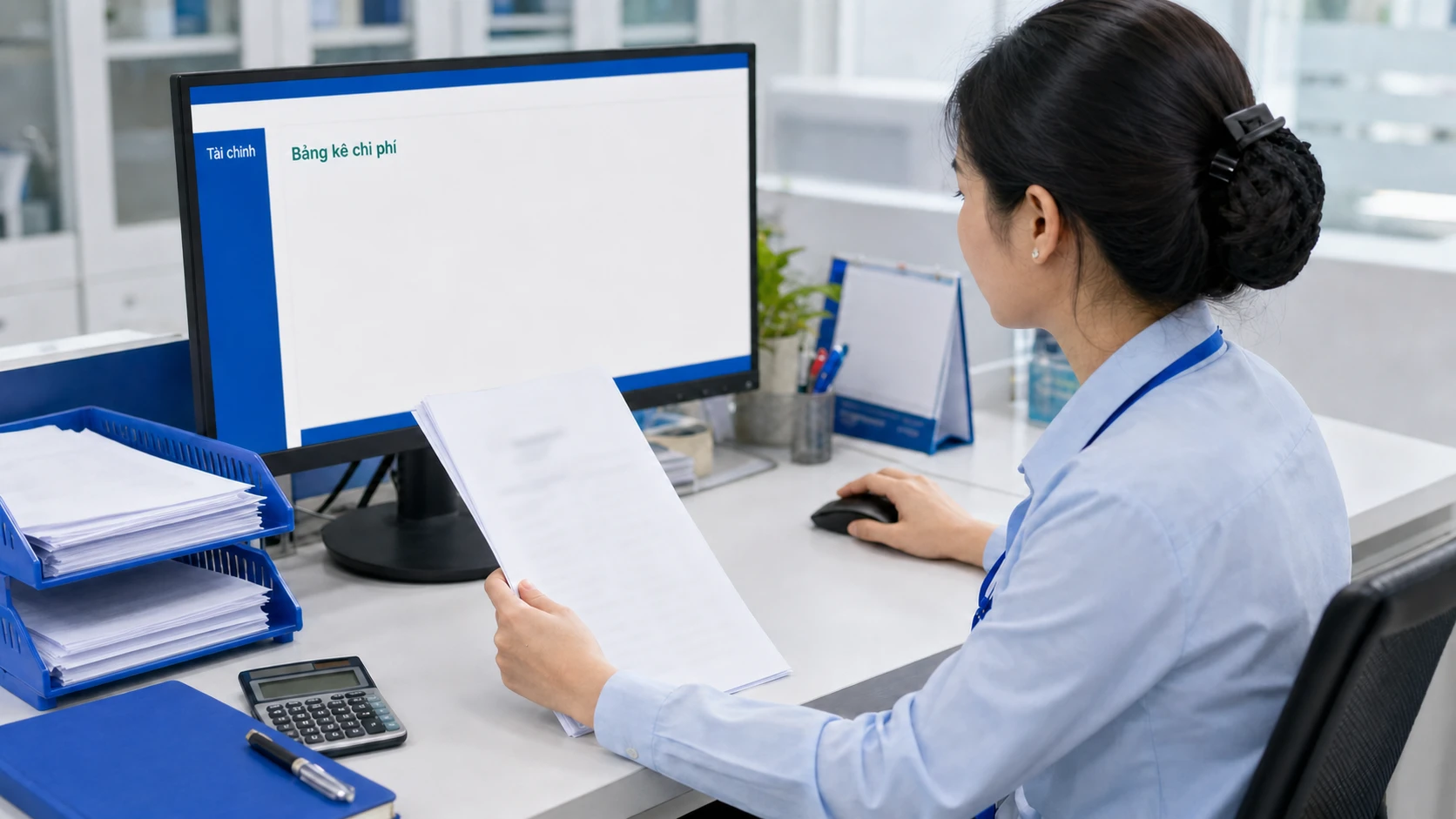 Kế toán đối chiếu bảng kê chi phí BHYT với file XML