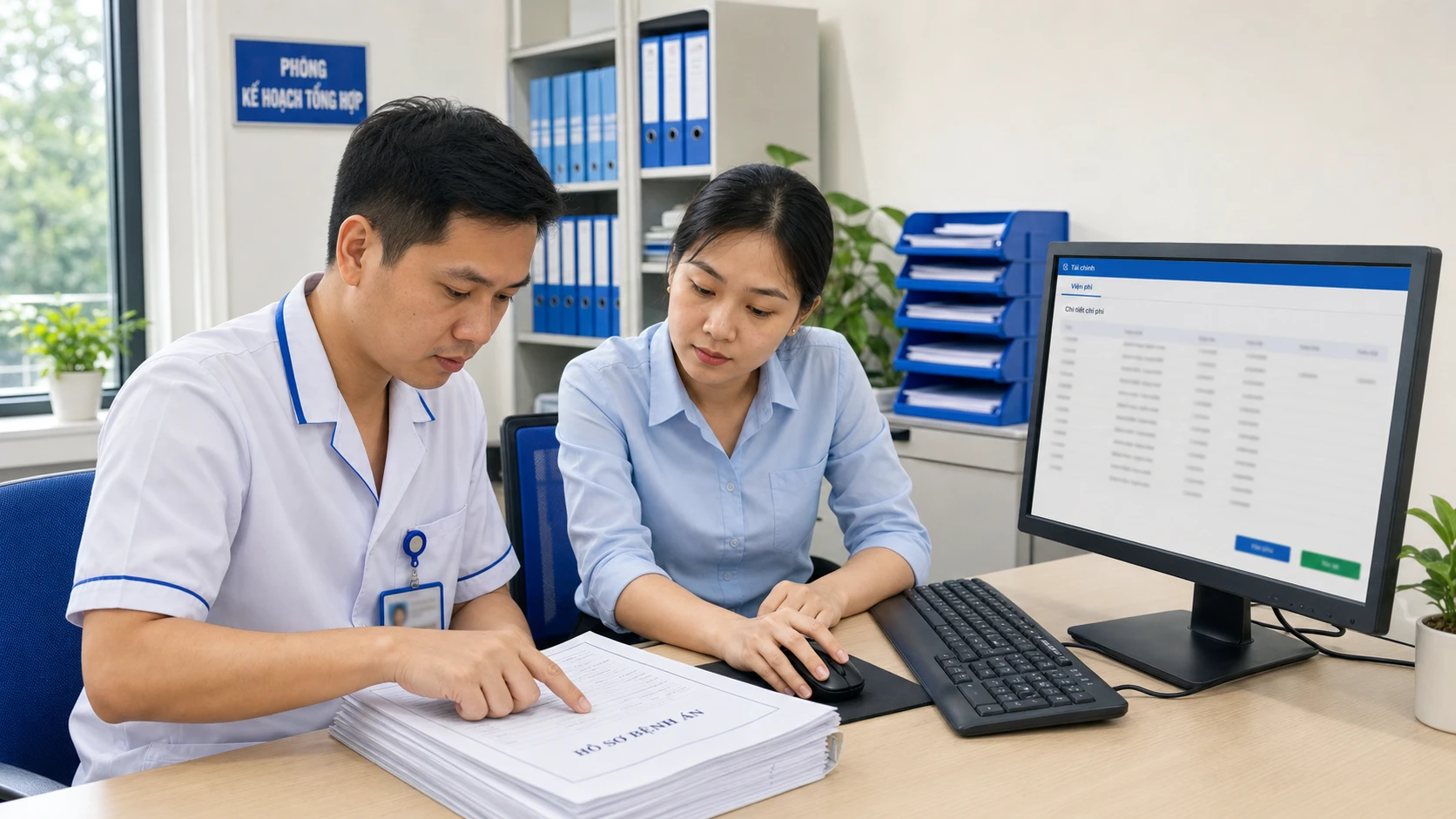 Đối chiếu giám định điện tử BHYT với hồ sơ gốc