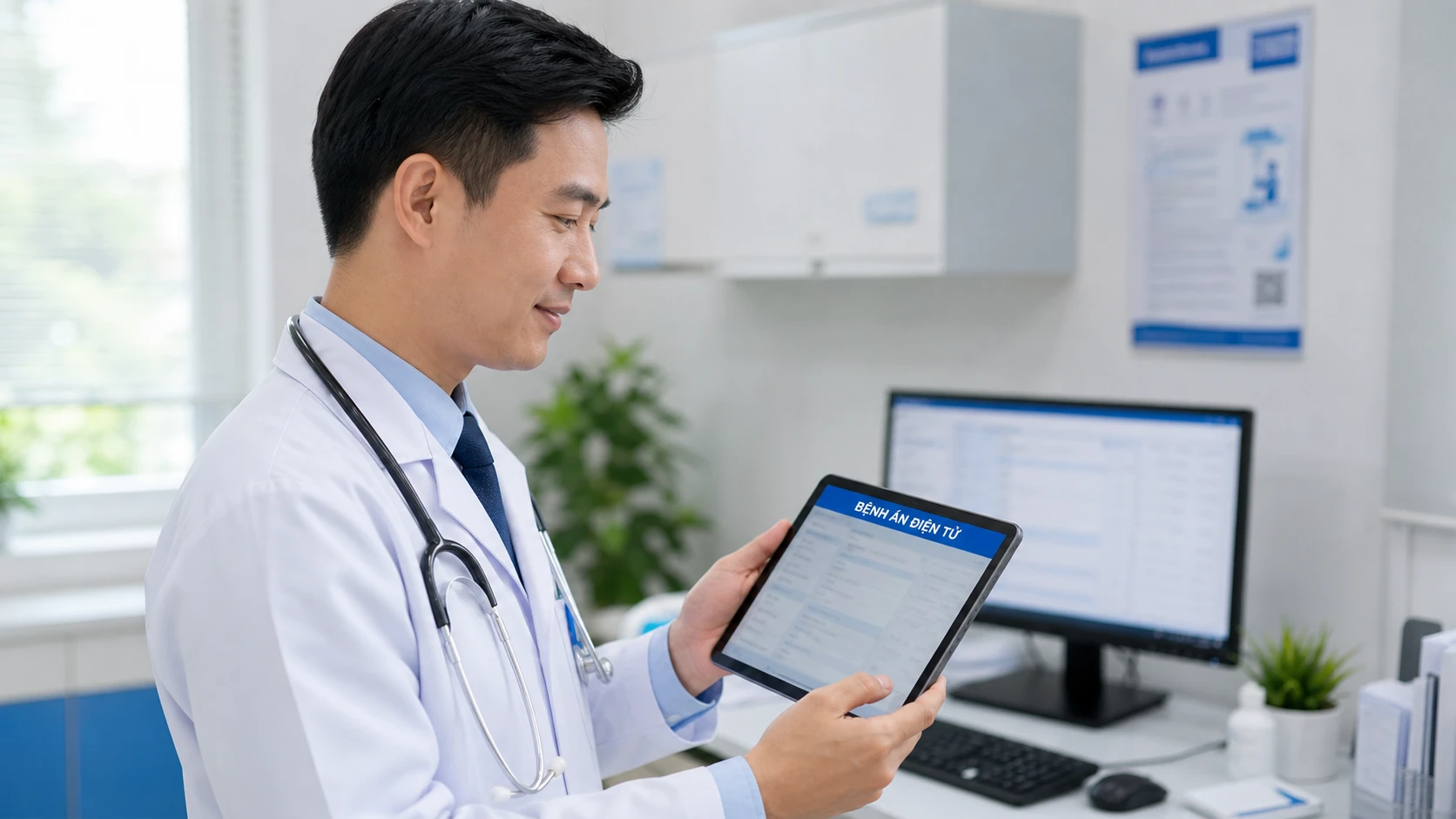 Giao diện bệnh án điện tử MyHospital hỗ trợ bác sĩ tra cứu