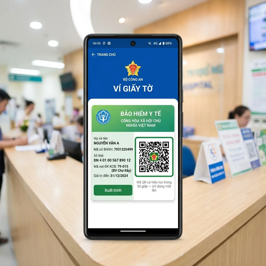 Tích hợp VNeID tiếp đón người bệnh: pháp lý, kỹ thuật & lợi ích