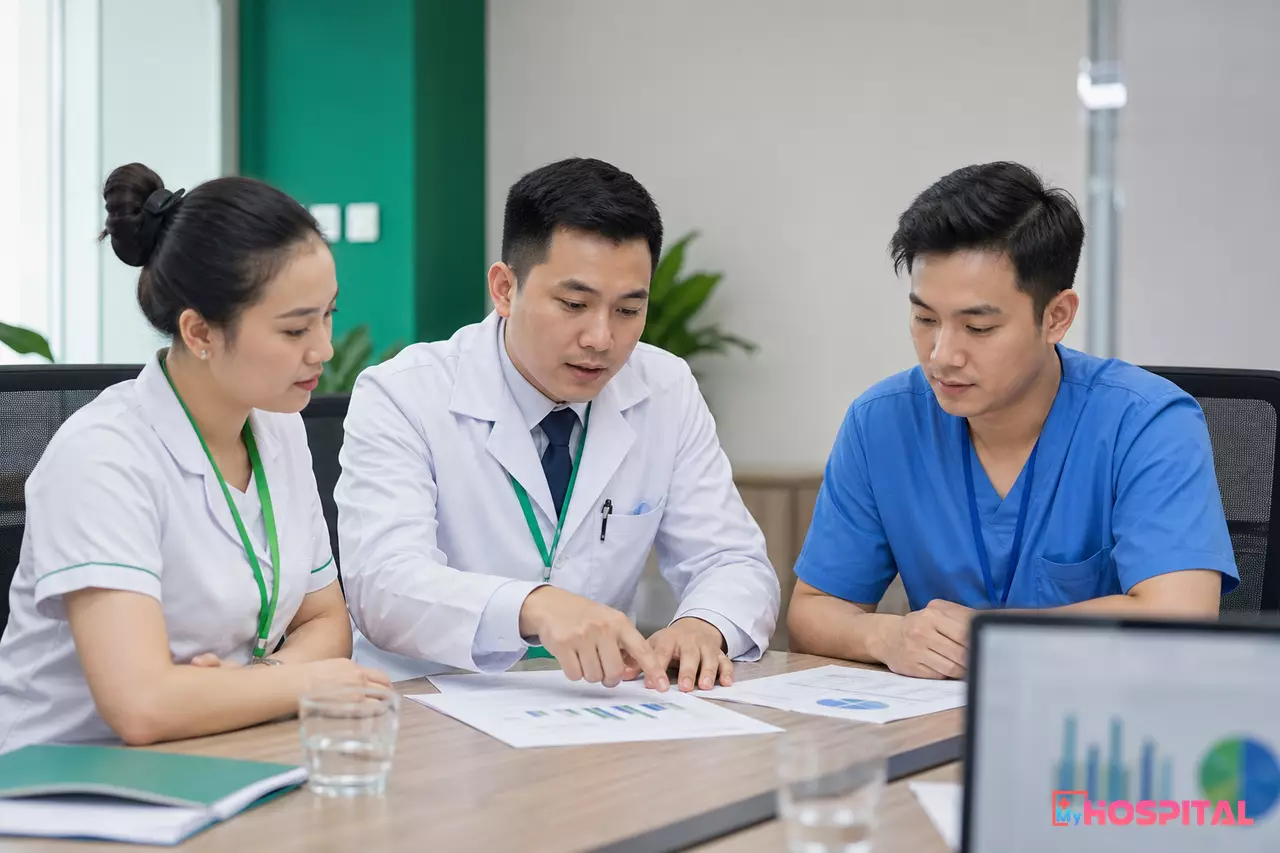Hội đồng thuốc và điều trị rà soát danh mục thuốc trước khi phân nhóm ABC VEN