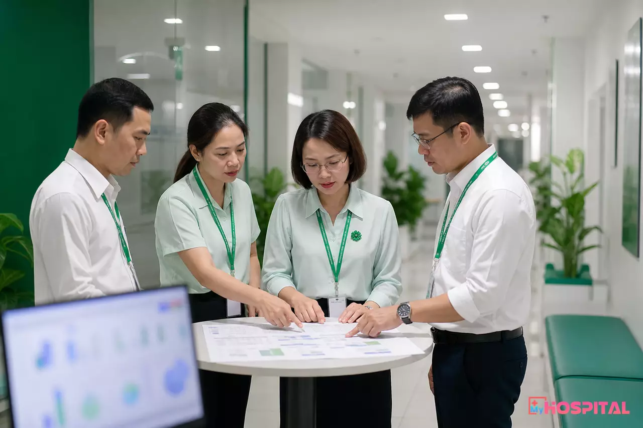Họp rà soát nợ tồn đọng giữa phòng Tài chính - Kế toán và khoa