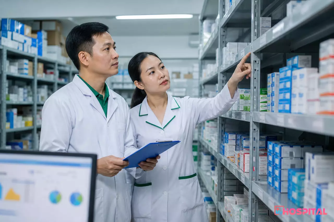 Kiểm Kê Kho Thuốc Cuối Kỳ: Đối Chiếu Sổ Sách Trong 1 Buổi
