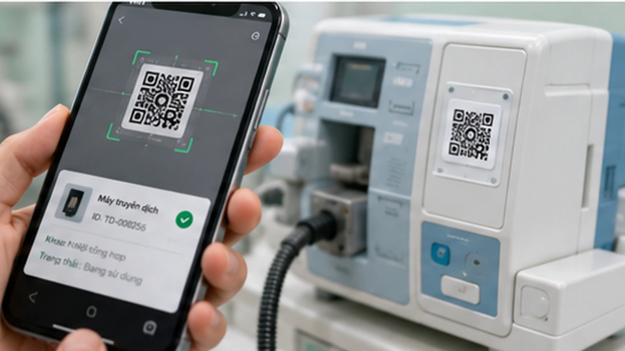 Kiểm kê tài sản bệnh viện bằng mã QR: hết cảnh lệch sổ