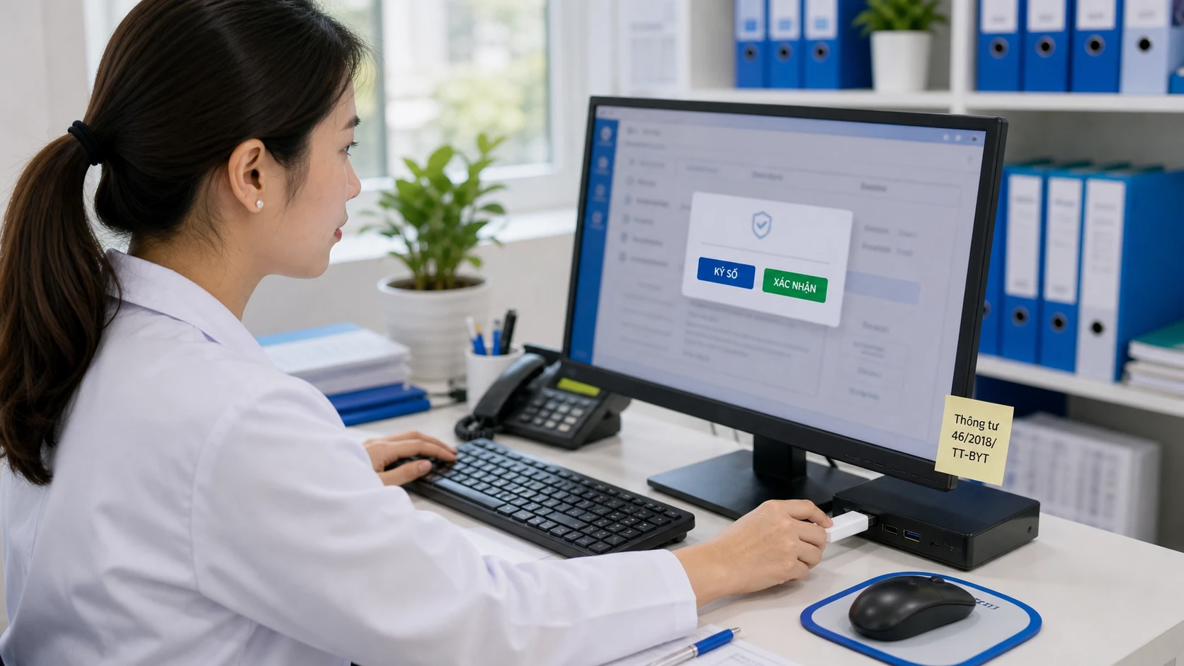 Quy trình ký số bệnh án điện tử theo Thông tư 46/2018/TT-BYT
