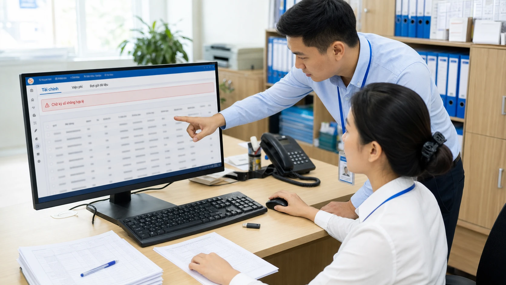 Xử lý lỗi chữ ký số không hợp lệ