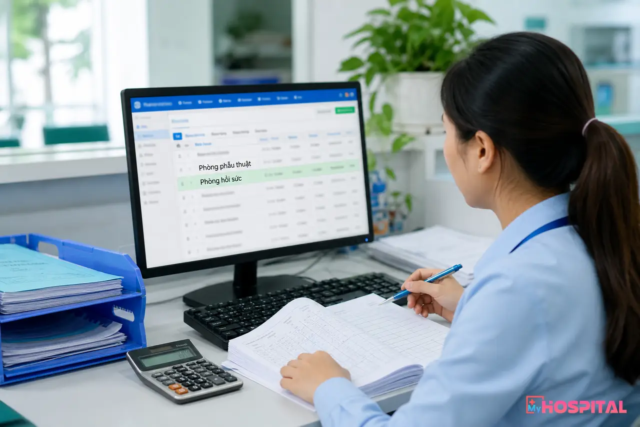 Lỗi Tính Trùng Tiền Phòng Phẫu Thuật - Hồi Sức Trên HIS