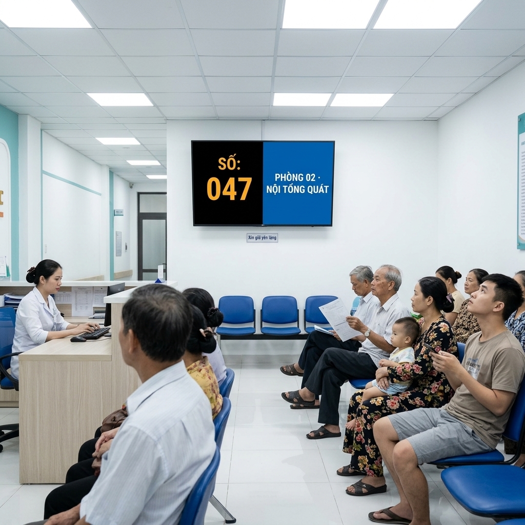 Màn Hình Gọi Số Khám Bệnh & Bảng Điện Tử Thứ Tự Khám: 7 Tiêu Chí Chọn