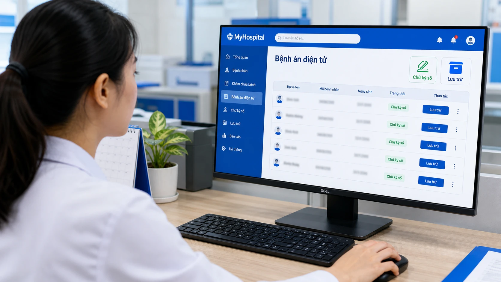 Phần mềm HIS MyHospital quản lý bệnh án điện tử