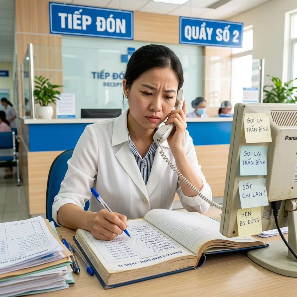 Quản lý lịch hẹn tái khám: Tự động sinh lịch và nhắc đa kênh