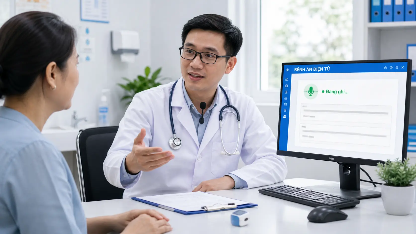 Quy trình ghi bệnh án bằng giọng nói: 5 bước trong ca khám