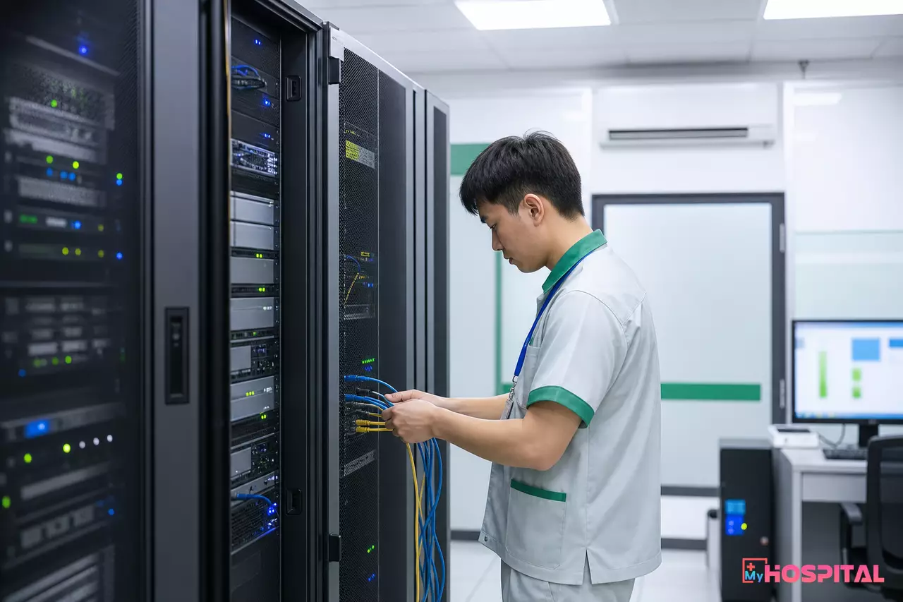 Sơ đồ so sánh mô hình triển khai phần mềm y tế cloud và on-premise