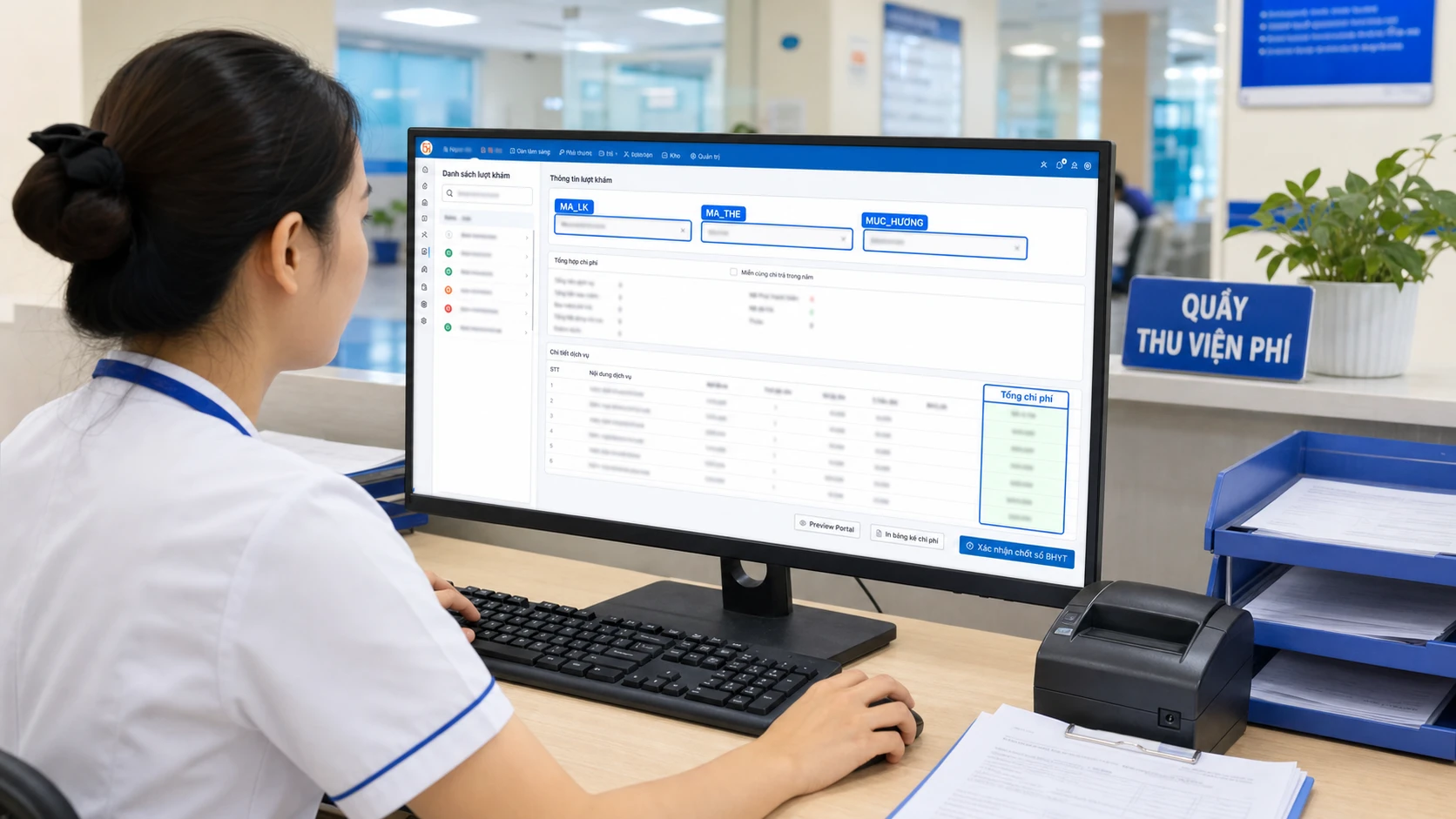 Sửa lỗi XML giám định BHYT trên màn hình nghiệp vụ HIS