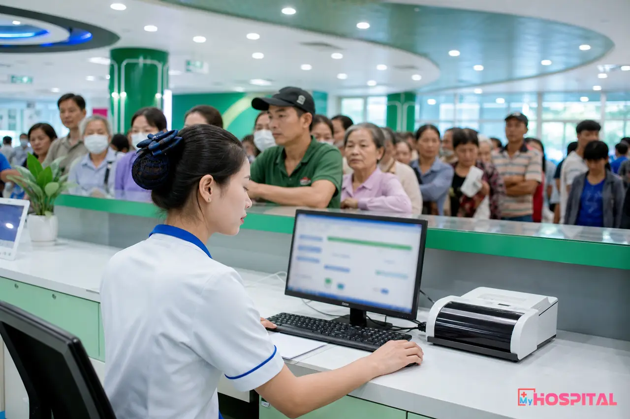 Tắc Nghẽn In Biên Lai Viện Phí: Giảm Hàng Chờ Tại Quầy