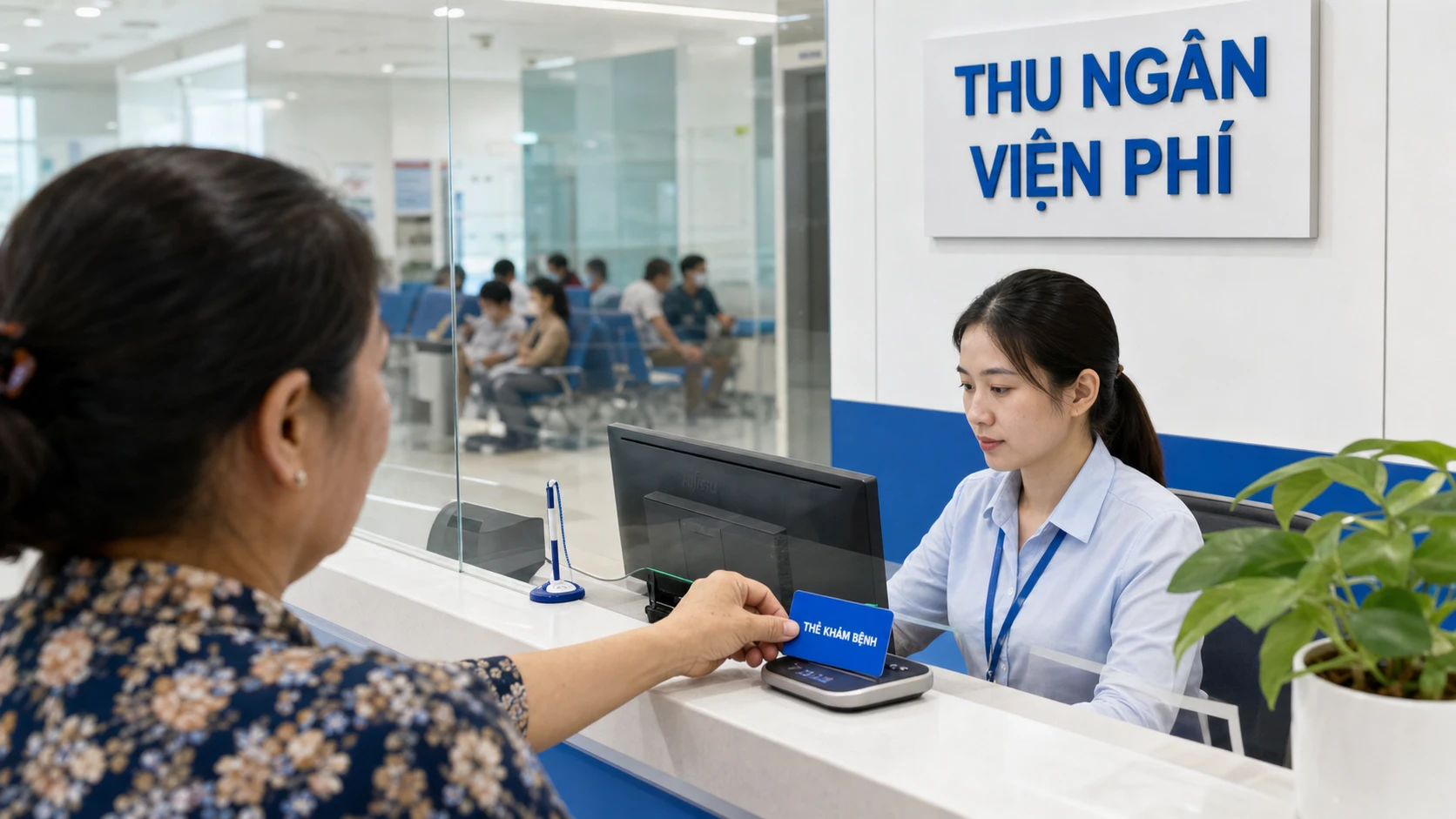 Thẻ khám bệnh trả trước: giảm hơn 50% thời gian chờ đóng tiền