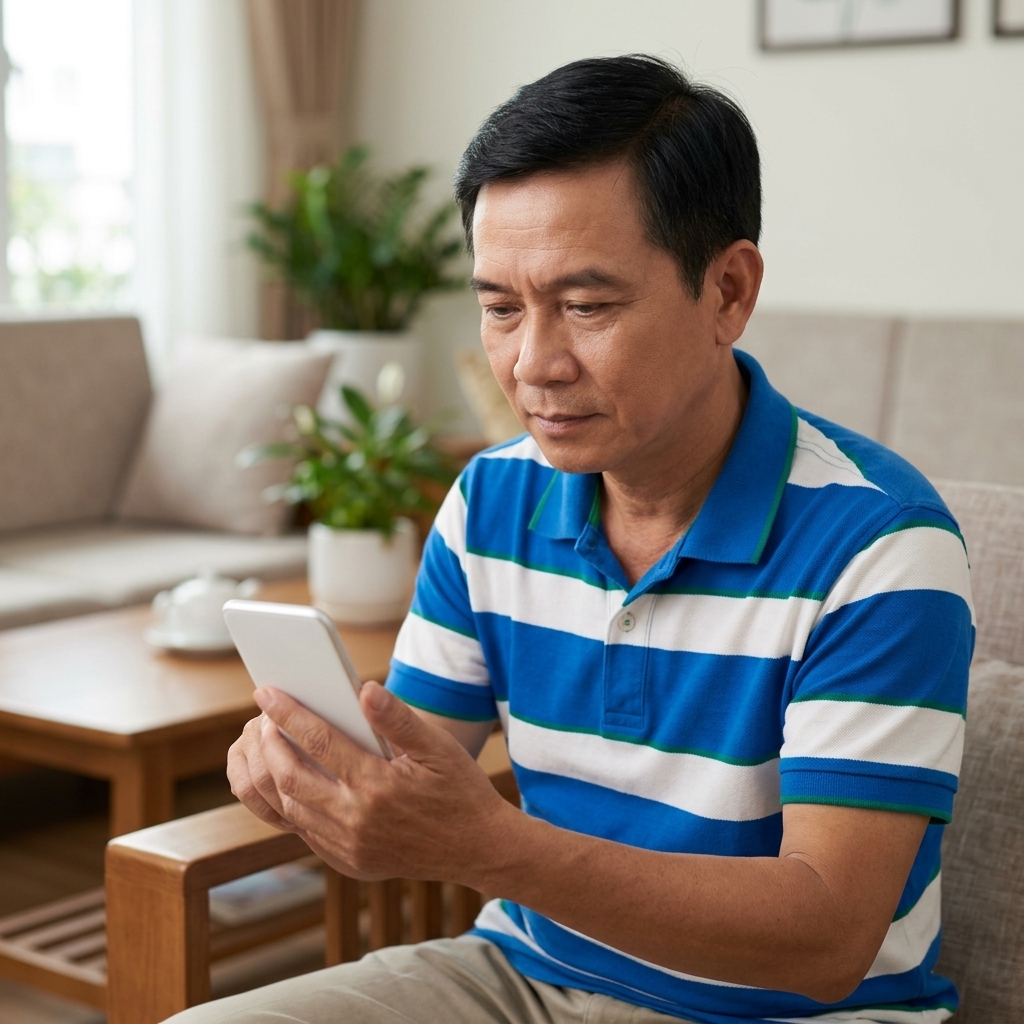Người bệnh tra cứu kết quả xét nghiệm trên app