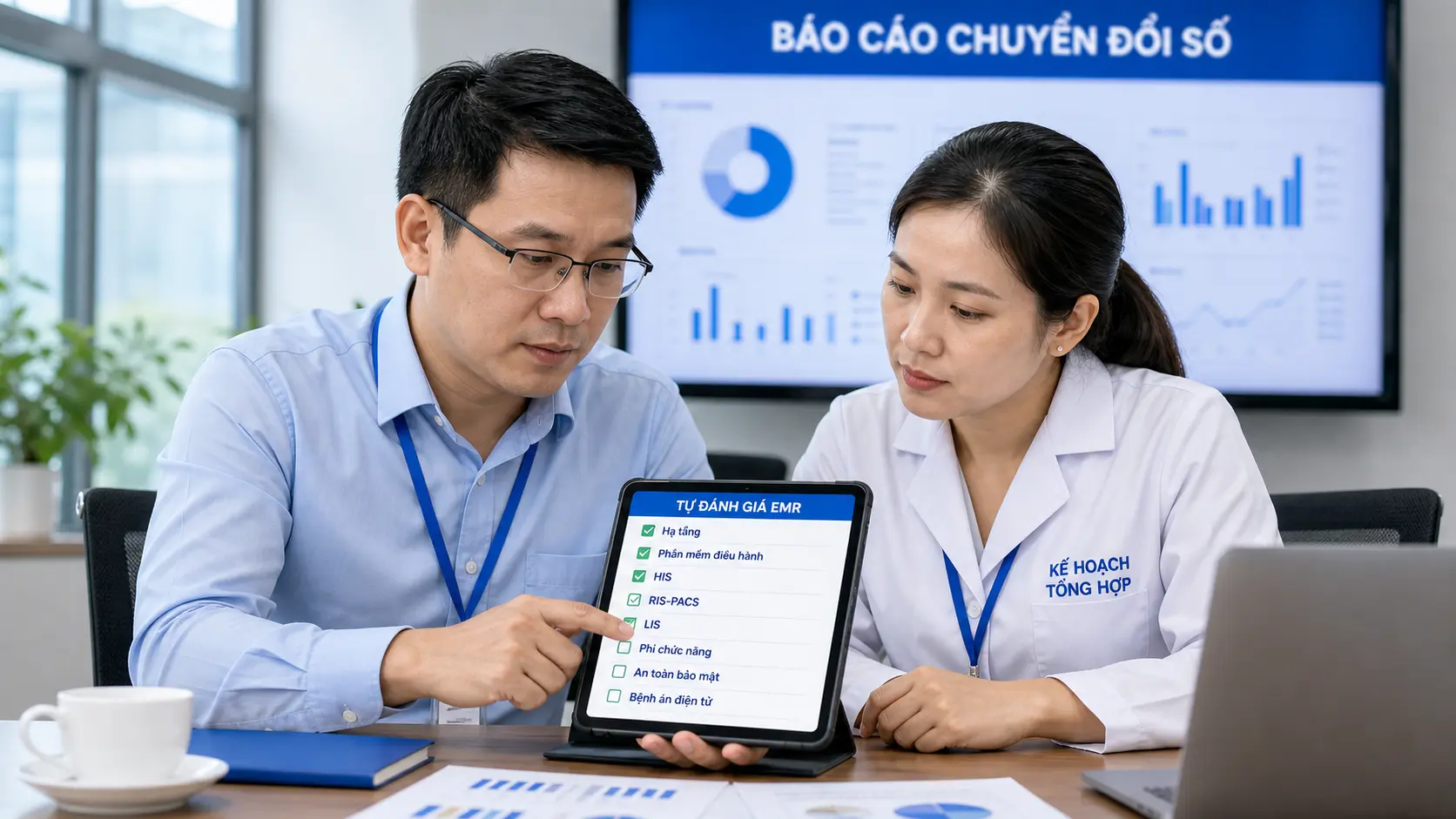 Lãnh đạo CNTT bệnh viện tự đánh giá bậc trưởng thành EMR