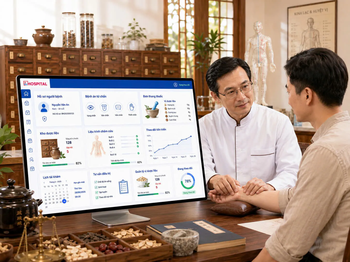 Phần mềm quản lý phòng khám đông y