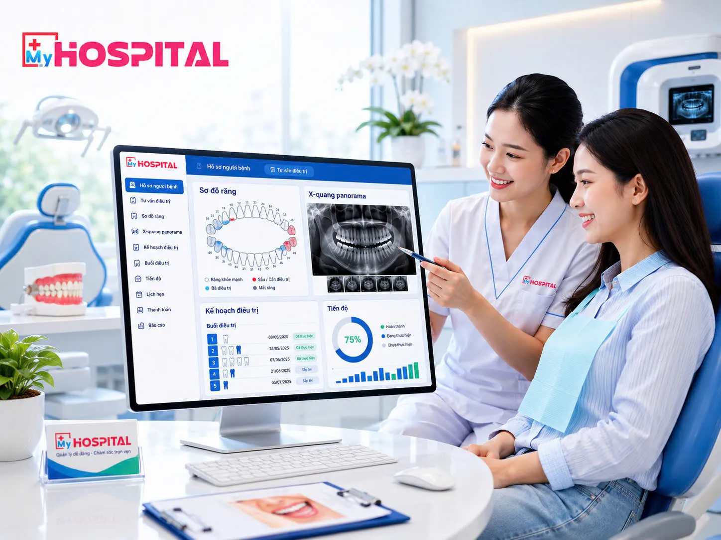 Phần mềm quản lý phòng khám nha khoa